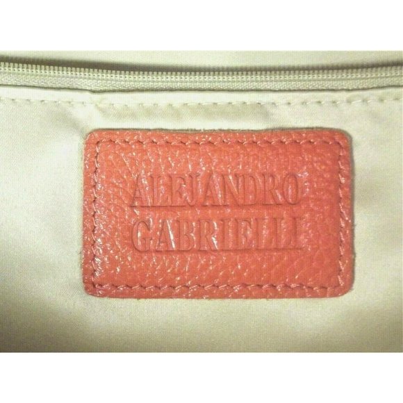 NEW ALEJANDRO GABRIELLI LEATHER OVER SHOULDER BAG - Picture 8 of 8